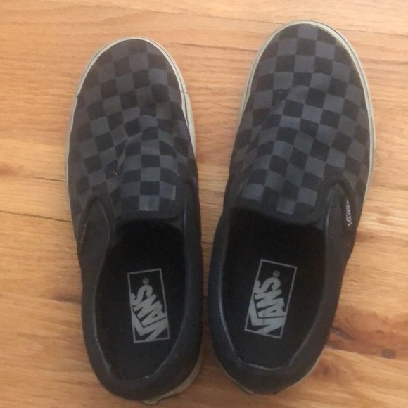 Vans black checkered 6.5 - Picture 4 of 5
